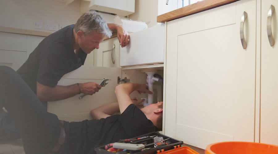 Professional burst pipe repair services in Ellsworth Afb, SD